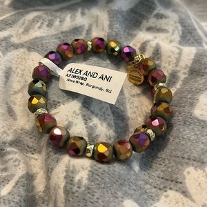 New ANI AND ALEX Nova Wrap Bracelet Burgundy Bracelet $54 MSRP